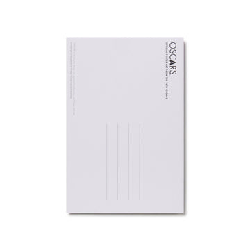 96TH OSCARS POSTCARD - BLUE